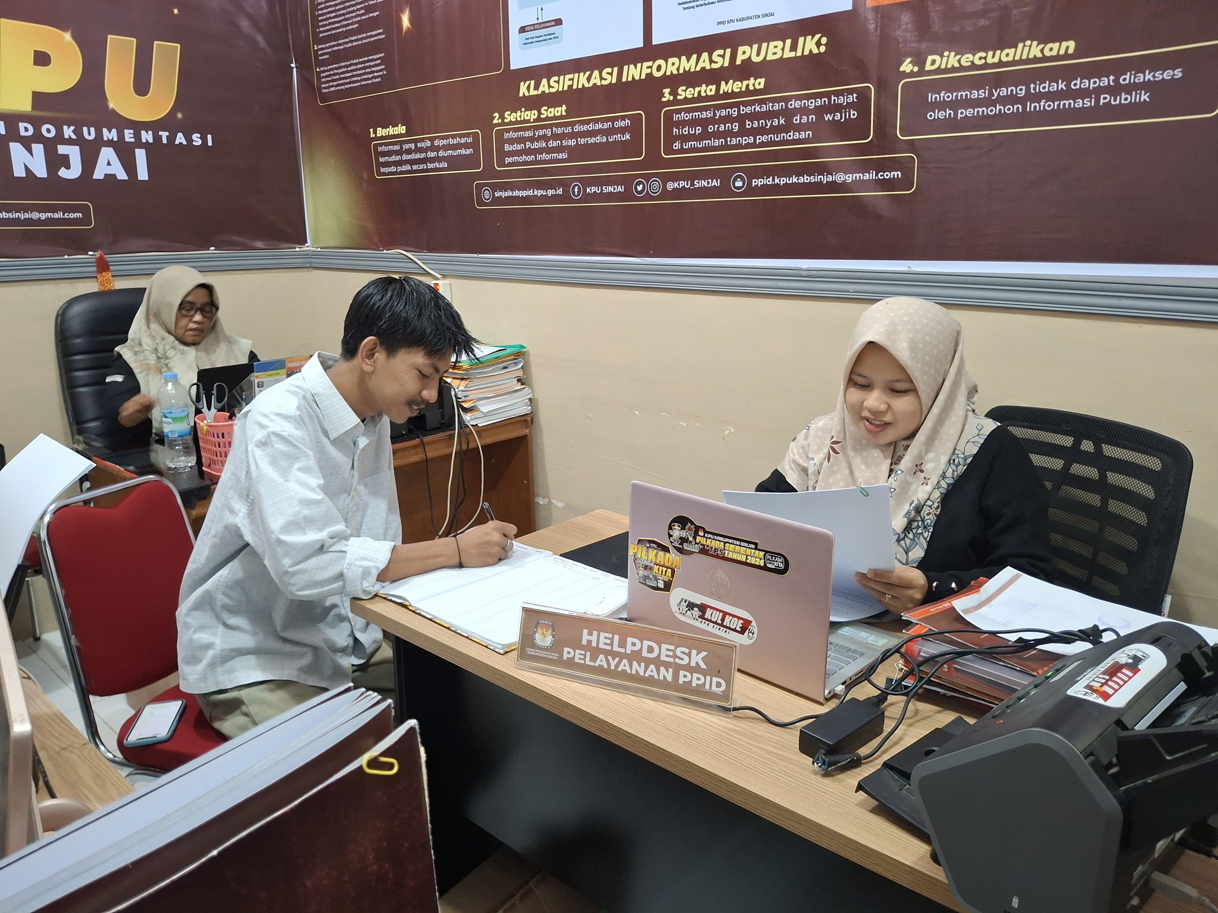 Permintaan data pemilih Pilkada tahun 2014, 2019 , 2024